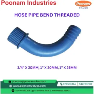 PP Hose Elbow Outside Threaded